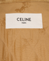 Celine Button Up Jacket, &pound;1,100, Clothing, Tan, Leather, Other view