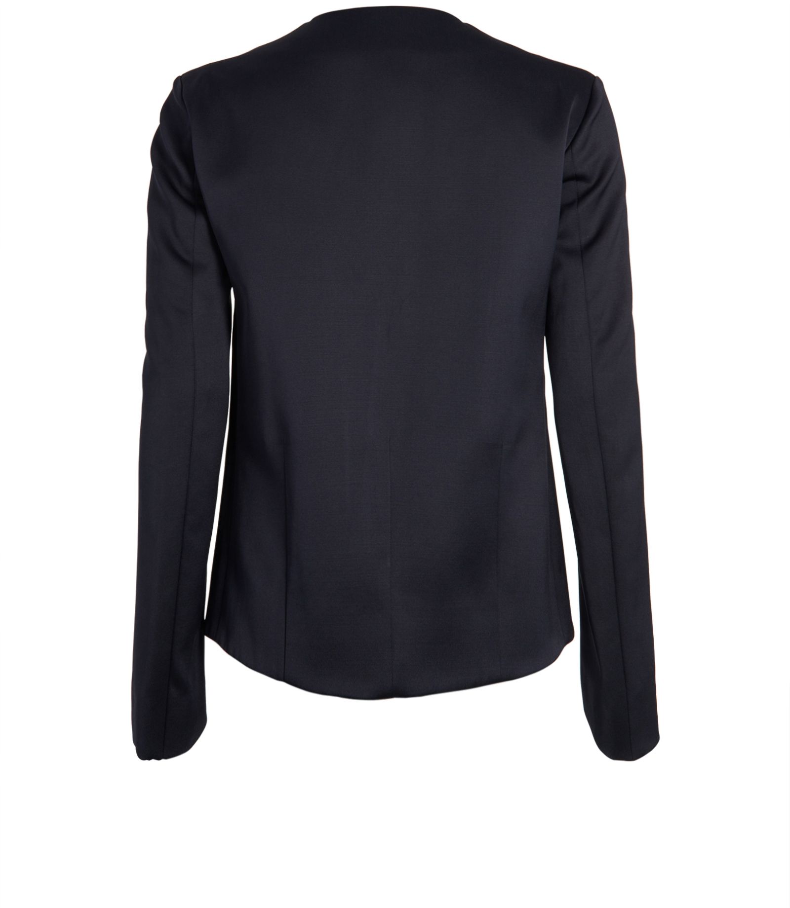 Celine Jacket, &pound;290, Clothing, Black, Silk/Wool, Back view