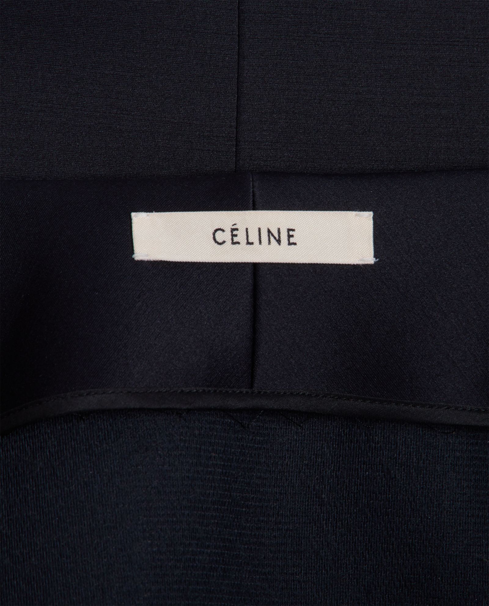 Celine Jacket, &pound;290, Clothing, Black, Silk/Wool, Other view