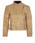 Celine Distressed Biker Jacket, front view