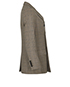 Celine Houndstooth Double Breasted Blazer, side view