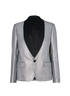 Celine Metallic Single Blazer, front view