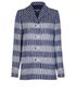 Chanel Glitter Tweed Long Base Jacket, front view
