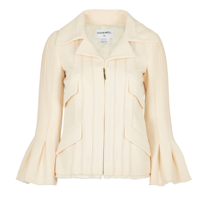 Chanel Revere Collar Jacket, front view