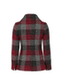 Chanel Tweed Jacket, &pound;1,100, Clothing, Black/Grey/Red, Wool, Back view
