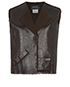 Chanel Identification 2000 Shearling Vest, front view