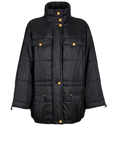 Chanel Oversized Vintage 1996 Puffer Jacket, front view