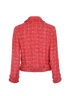 Chanel Biker Tweed Jacket, back view