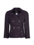 Chanel Tweed Pea Coat, front view