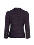 Chanel Tweed Pea Coat, back view