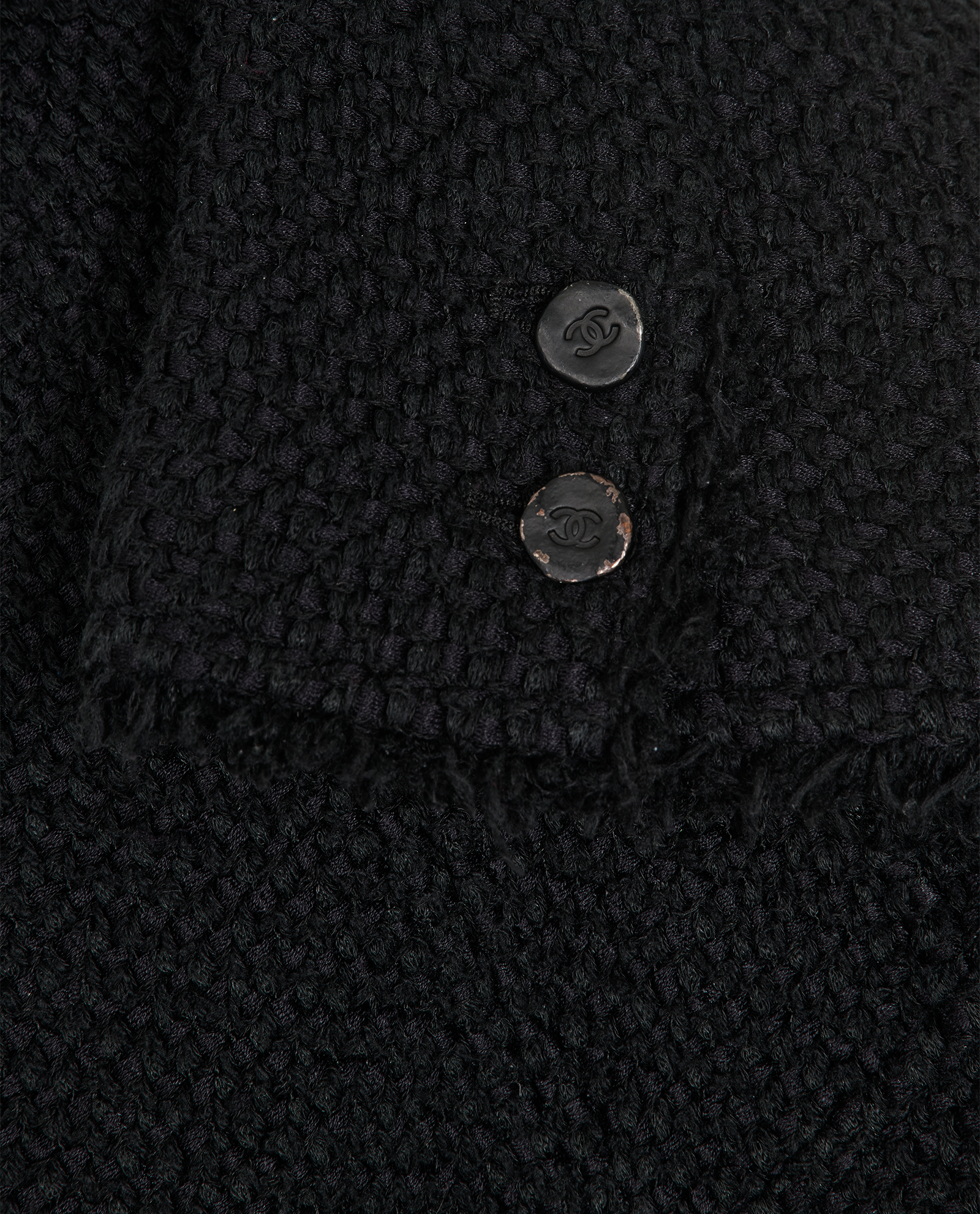 Chanel 06P Tweed Jacket, &pound;790, Clothing, Black, Silk, Other view