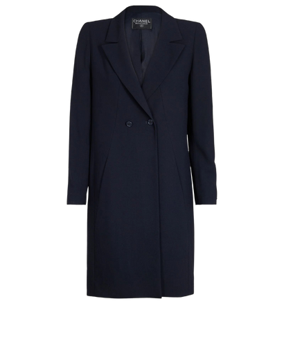 Chanel Vintage Overcoat, front view