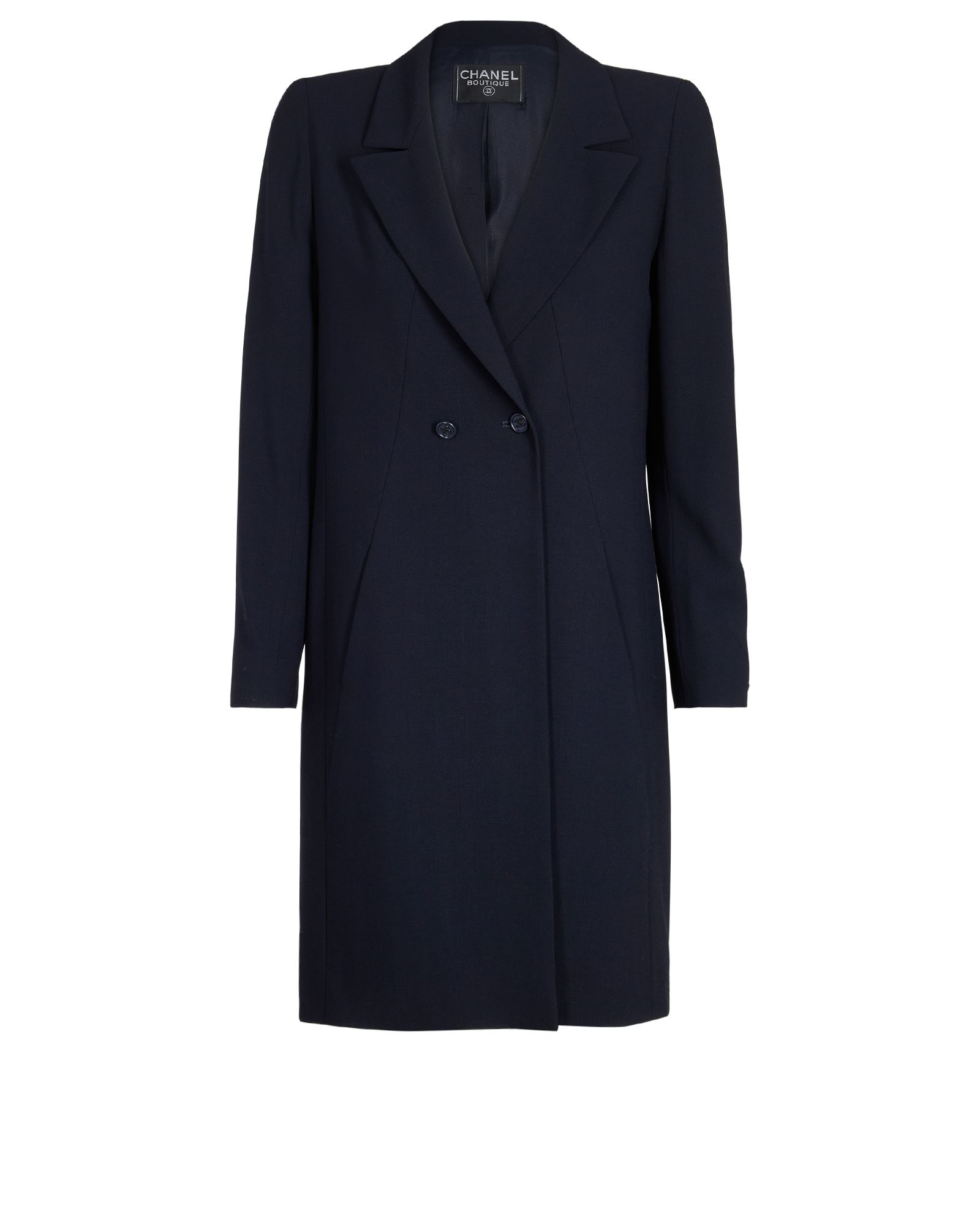 Alaia Denim Double Breasted Coat, Coats - Designer Exchange