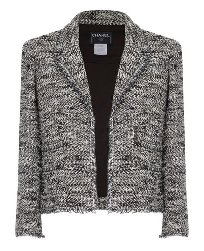 Chanel Tweed Jacket, front view