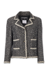 Chanel Tweed Long Jacket, front view