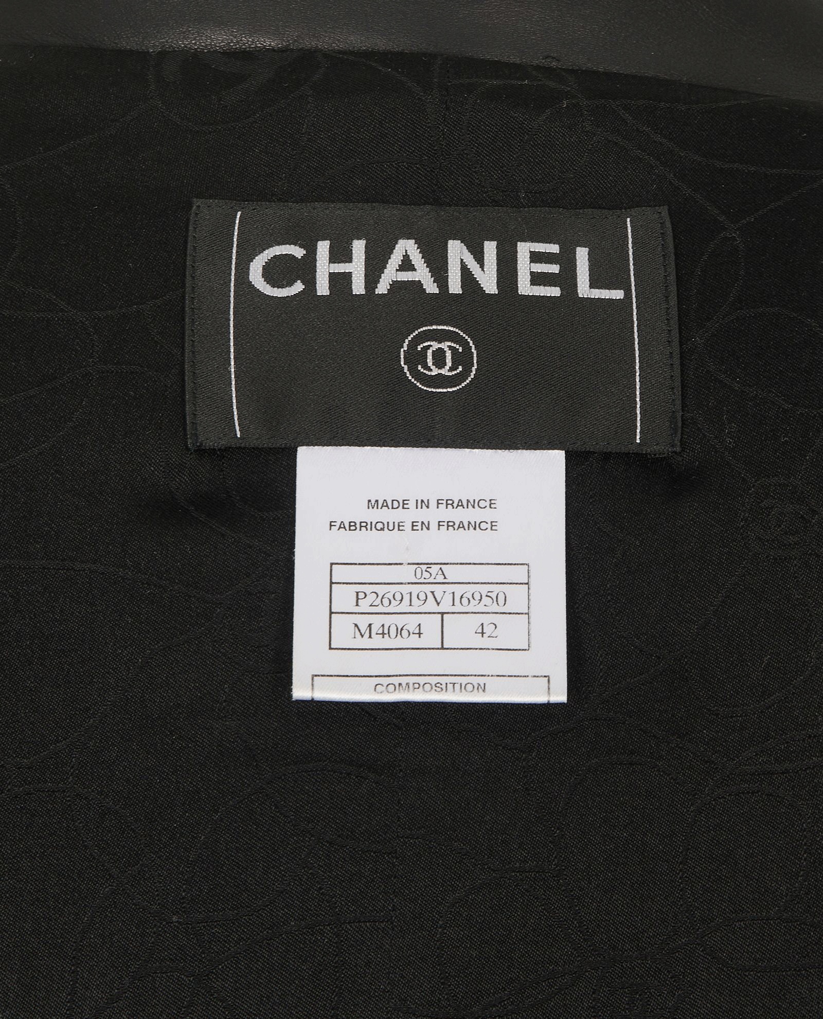 Chanel Long Jacket, &pound;1,600, Clothing, Black/Blue, Wool, Other view