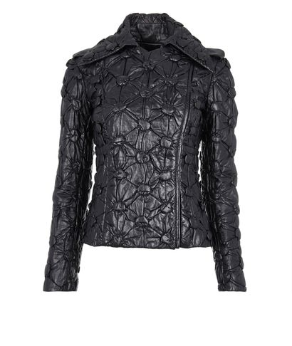 Chanel Quilted Biker Jacket, £1,500, Clothing, Black, Leather, Front view