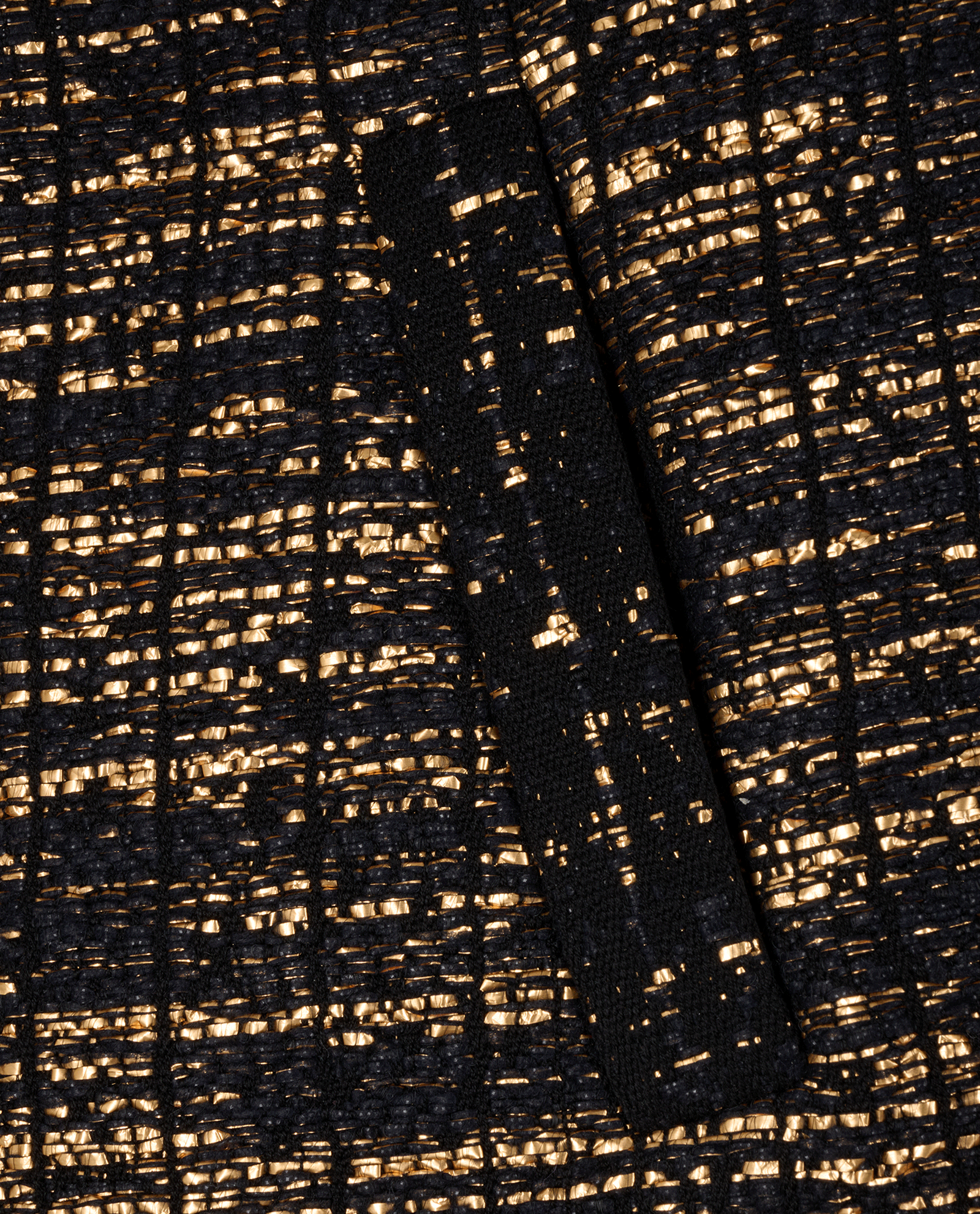 Chanel Tweed Jacket, &pound;1,800, Clothing, Black/Gold, Wool, Other view