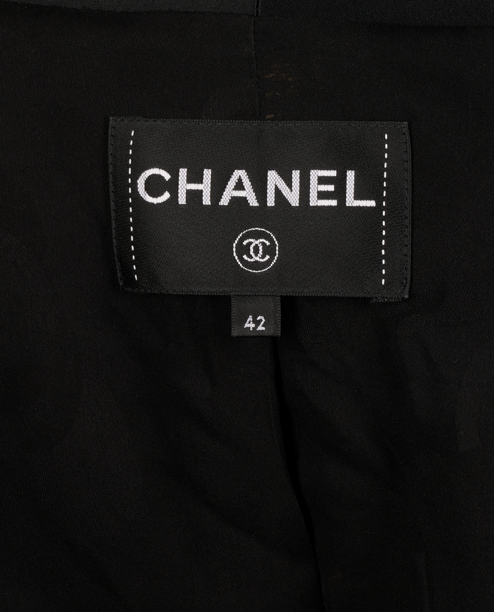 Chanel Tweed Jacket, &pound;1,800, Clothing, Black/Gold, Wool, Other view