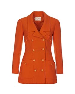 Chanel 1990's Vintage Burnt Orange Jacket'