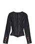 Chanel Vintage Structure Zipped Jacket, back view