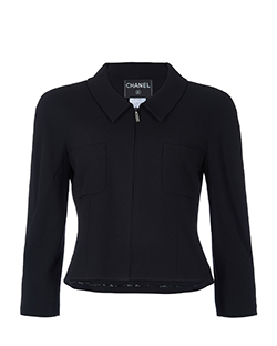 Pre-loved Chanel Boxy Zip Jacket - £380