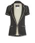 Chanel Bouclé Short-Sleeve Jacket, front view