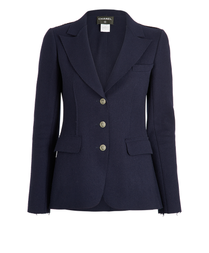 Chanel 08A Single Breasted Jacket, front view