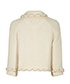 Chanel 2007 Boucle Gold Trim Jacket, back view