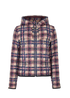 Chanel Tweed Print Puffer Jacket, front view