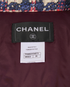 Chanel Tweed Print Puffer Jacket, other view