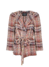 Chanel Belted Tweed Jacket, front view