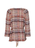 Chanel Belted Tweed Jacket, back view
