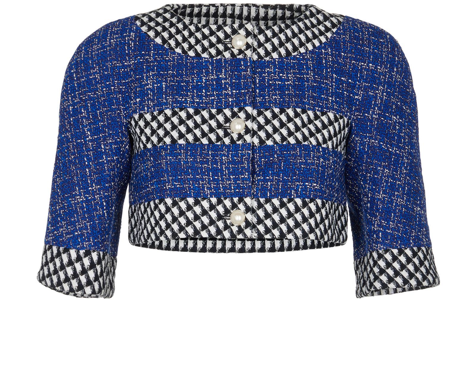 Chanel Cropped Tweed Jacket, Jackets - Designer Exchange