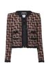 Chanel Sequin Tweed Jacket, front view