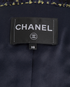 Chanel 22B Tweed Jacket, &pound;1,800, Clothing, Navy, Acrylic Plastic/Cotton/Wool, Other view