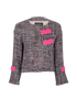Chanel 2017 Velcro Tweed Jacket, front view