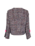 Chanel 2017 Velcro Tweed Jacket, back view