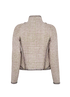 Chanel Embellished Trim Tweed Jacket, back view