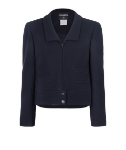 Chanel 01 Zipped Jacket - Size Womens 12