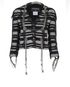 Chanel Karl Lagerfeld 2008 Chains Embellished Jacket, front view