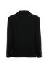 Chanel 98A CC Buttons Blazer, &pound;750, Clothing, Black, Wool, Back view