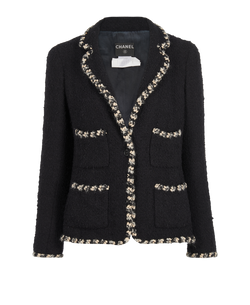 Chanel Tweed Jacket - Size Womens 16