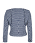 Chanel Diamond Spring 08 Print Boucle Jacket, back view