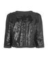 Chanel Sequined Zip Up Jacket, back view