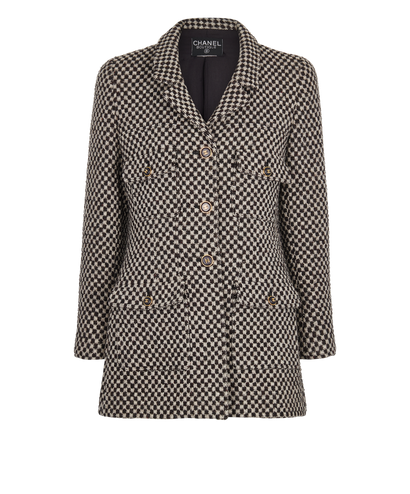 Chanel CC Button Blazer, front view