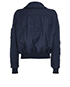 Chanel CC Detail Quilted Bomber Jacket, back view