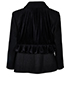 Chanel Velvet Drape Jacket, back view