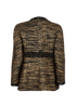 Chanel 19A Two-Tone Tweed Jacket, back view