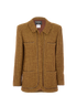 Chanel 97A Trimmed Tweed Jacket, &pound;650, Clothing, Brown, Wool, Front view